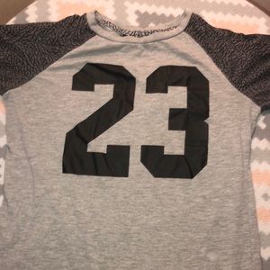Kids Jordan shirt.